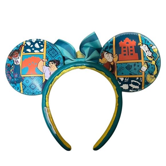 Disney World Minnie Mouse Ears Blue Wine & Dine 2023‎ Rundisney main image 4